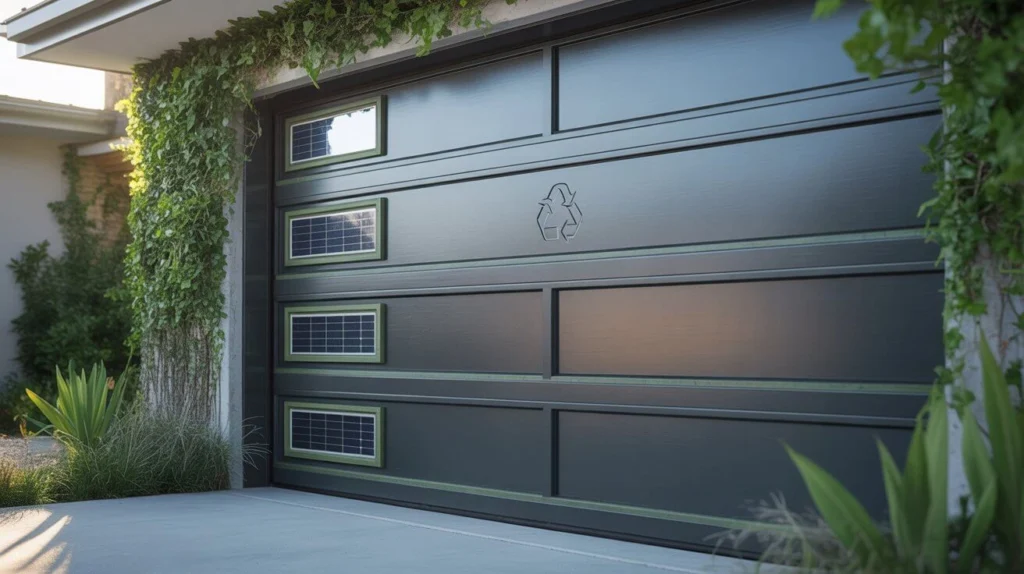steel garage door