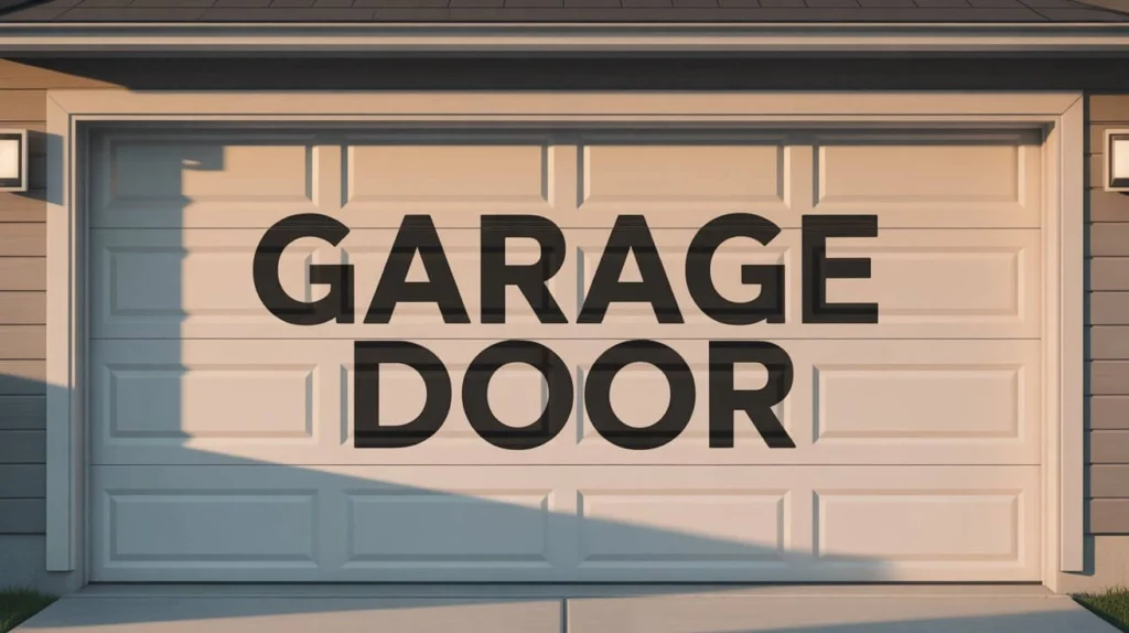 garage door