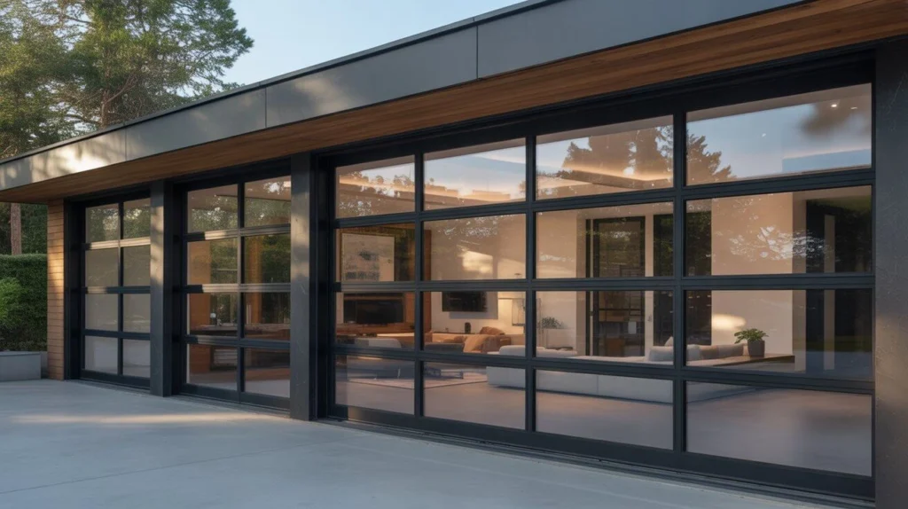 Glass garage doors 1 Glass garage doors