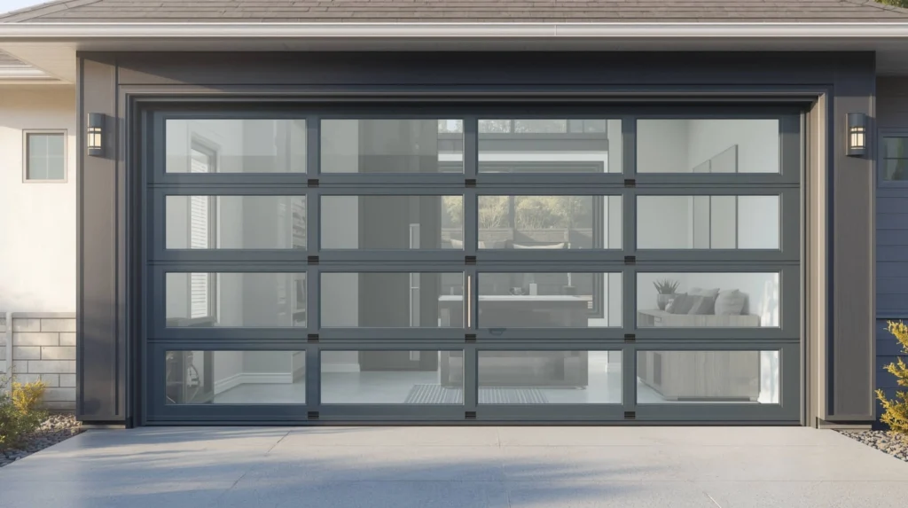 Glass garage doors 2 Glass garage doors