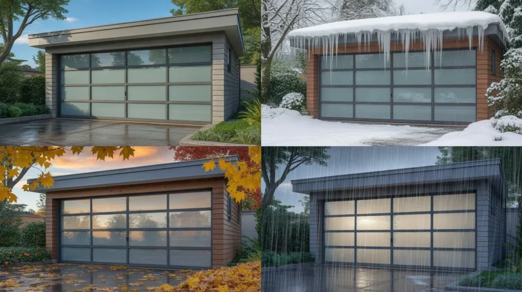 Glass garage doors 3 Glass garage doors