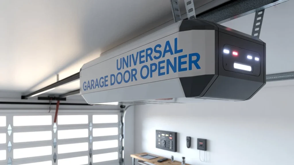 Universal garage door opener 4 Universal garage door opener