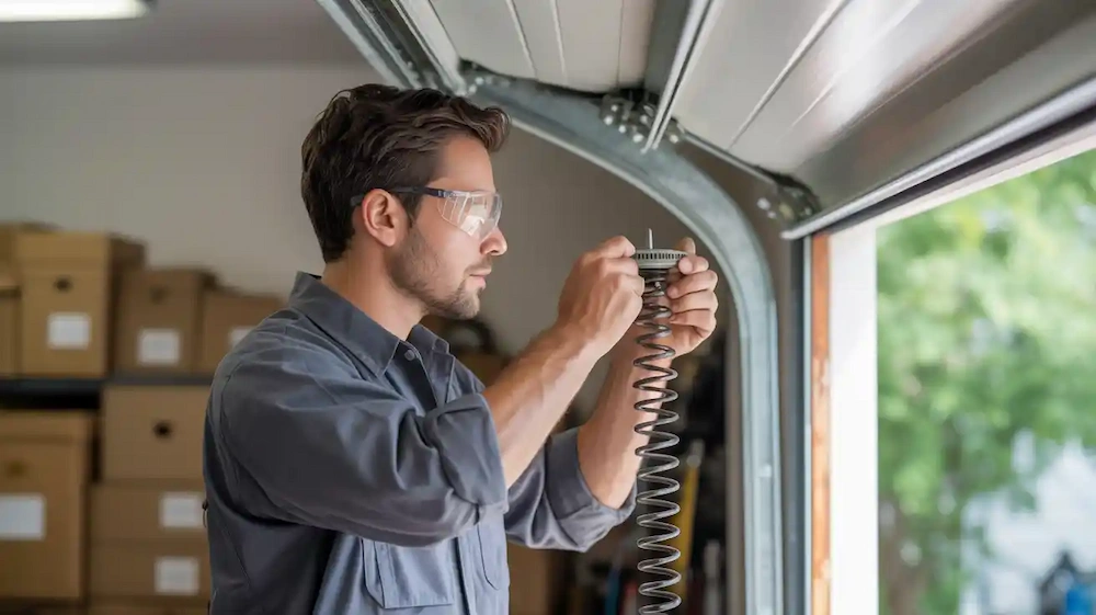 change out garage door springs