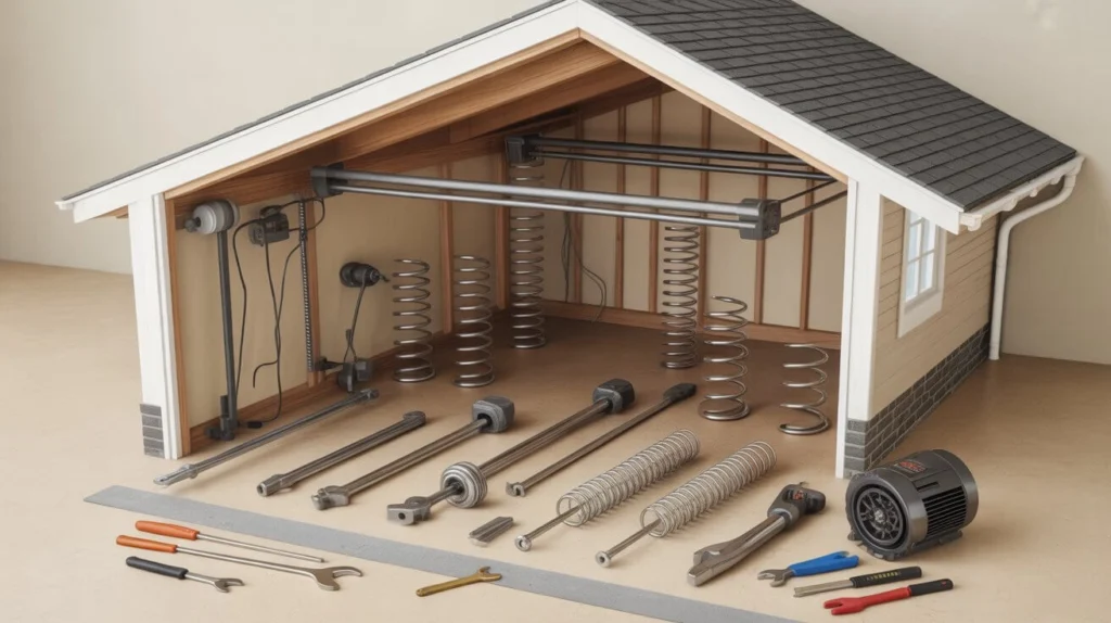 Garage door repair cost 1 Garage door repair cost