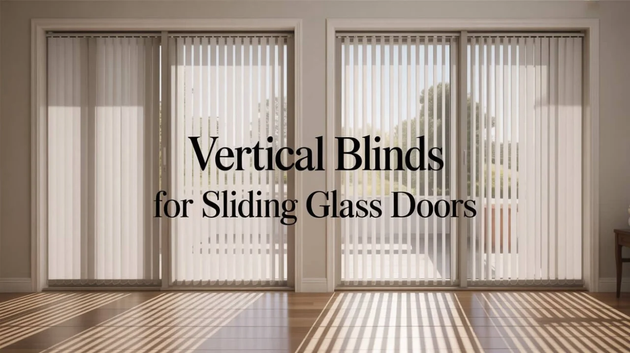Vertical Blinds for Sliding Glass Doors
