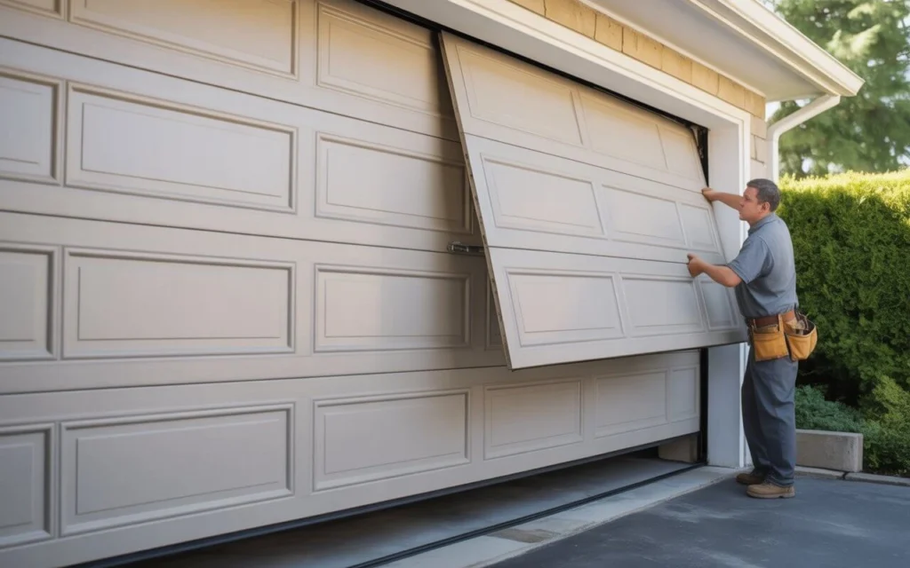 Garage Door Panel Replacement