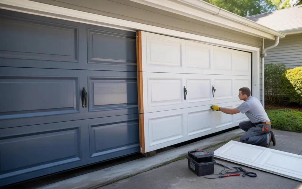 Garage Door Panel Replacement